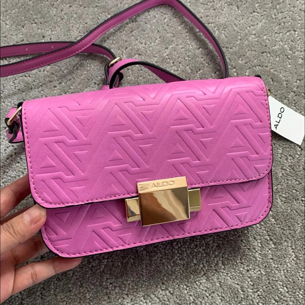 Mini ALDO sling bag.